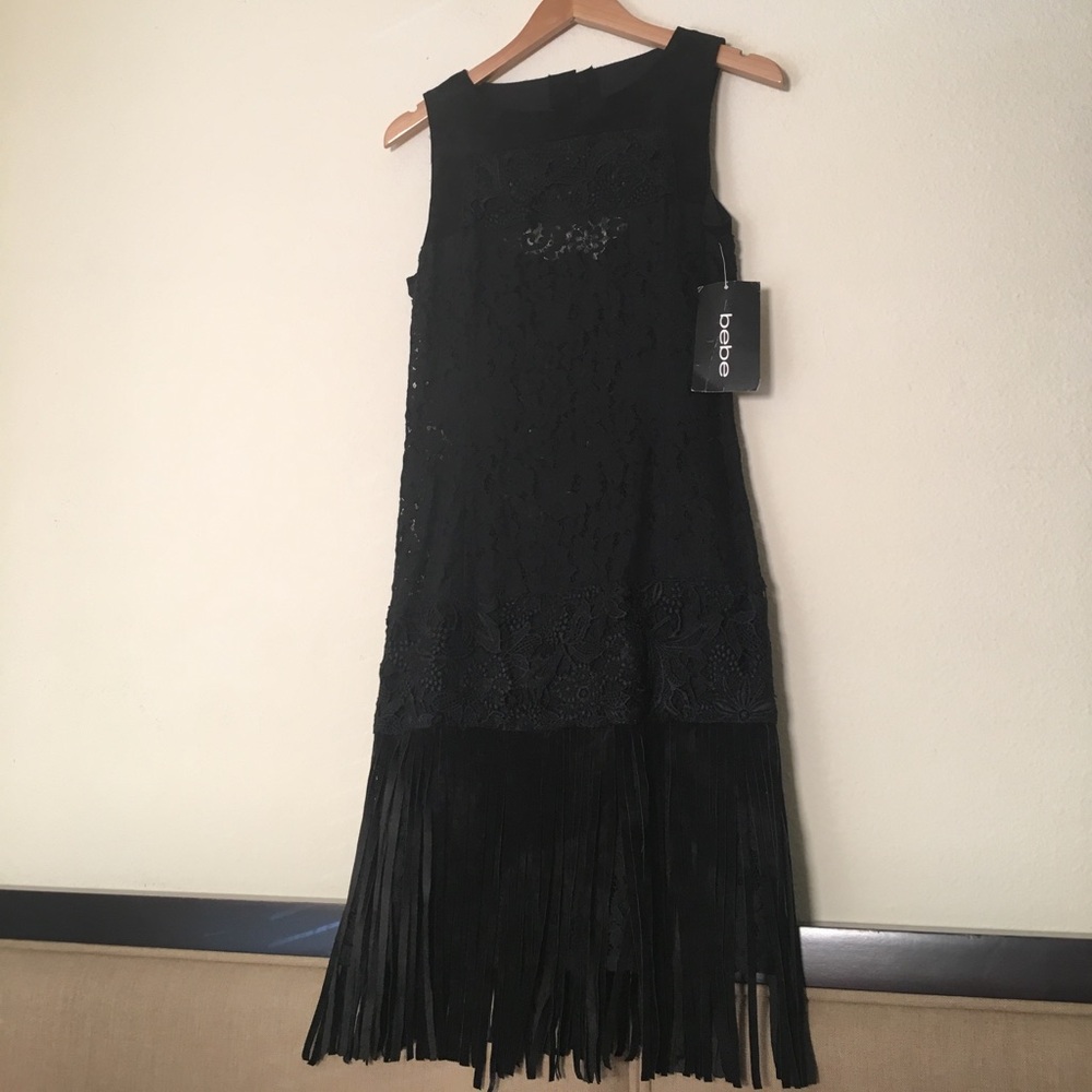 Bebe Flapper Dress sz 6